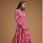 Designer Gown On Tafeta silk 