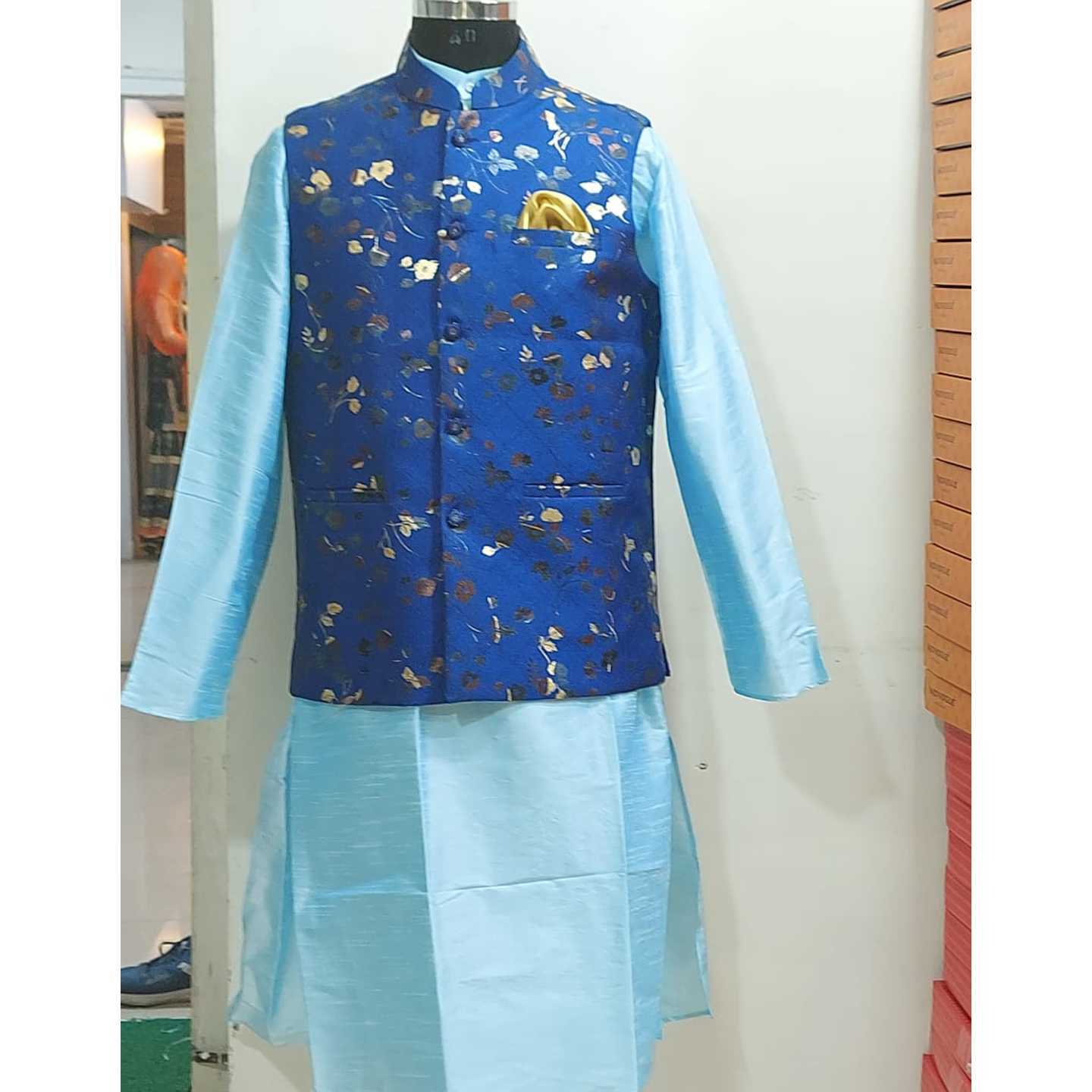 Designer ModiNehru Jacket with kurta pajama