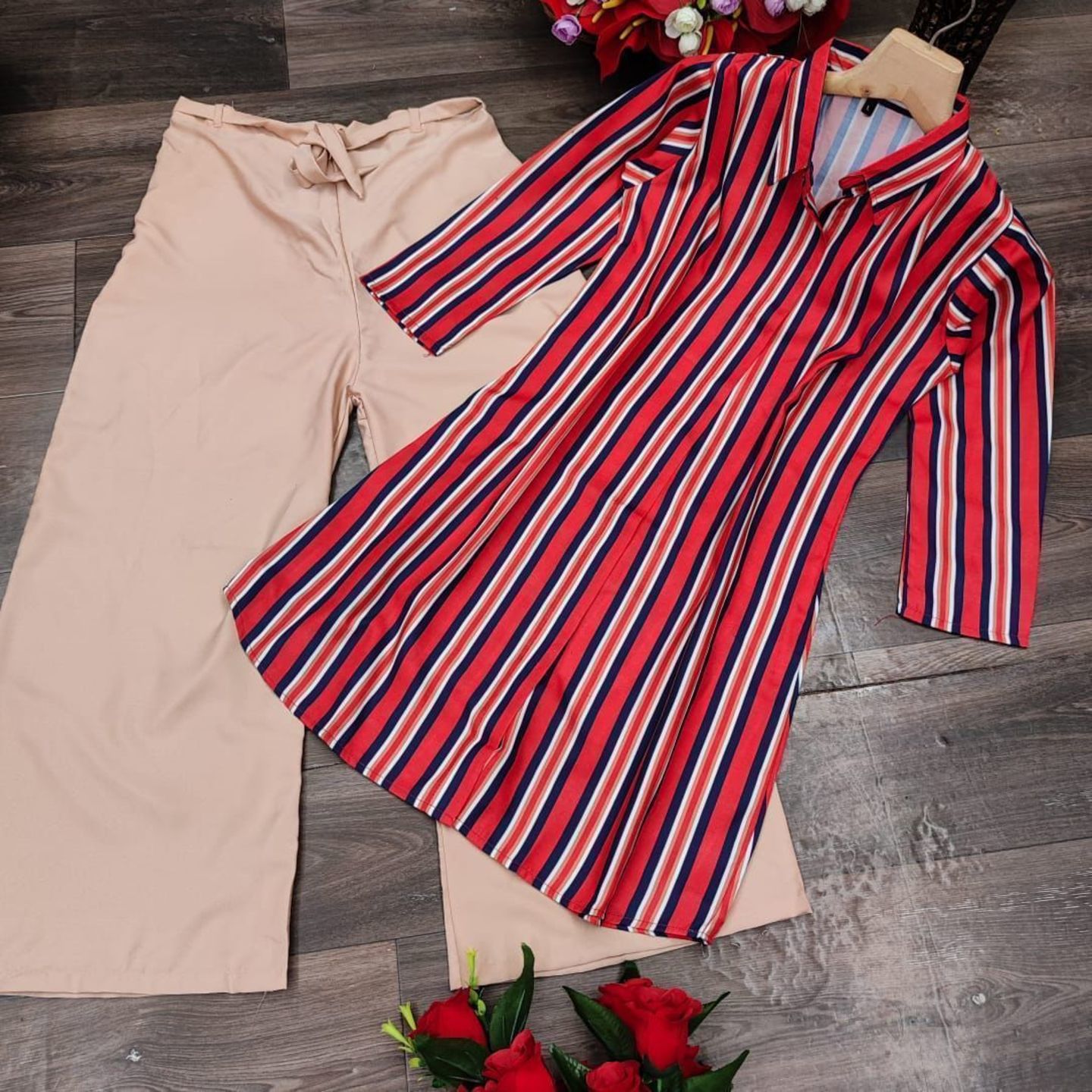 TOP + PALAZZO SET