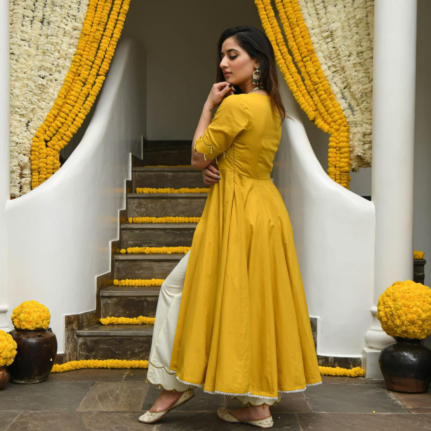 RAYON KURTI SET