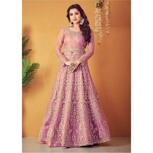 Indian Designer Abaya Style Anarkali Suit