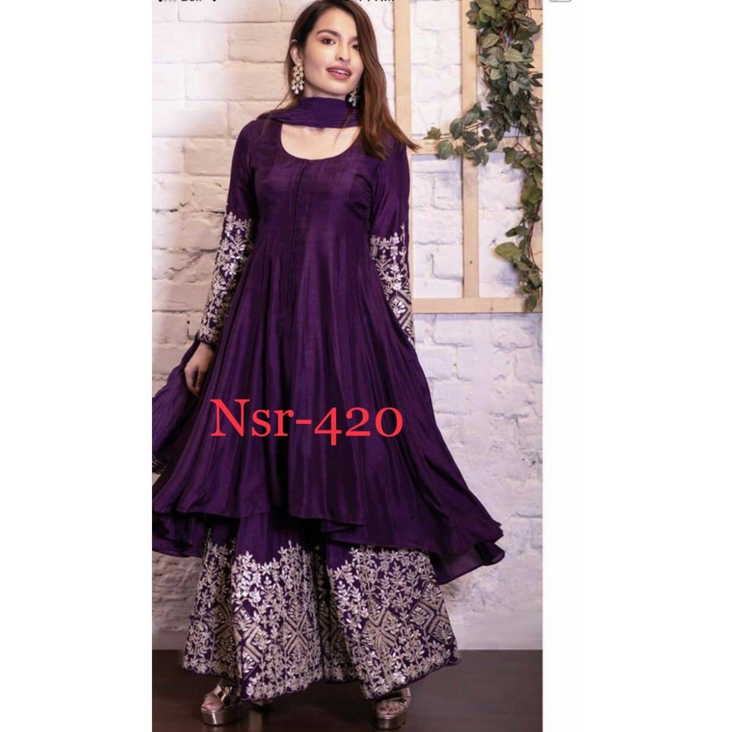 Palazzo Sharara Suit