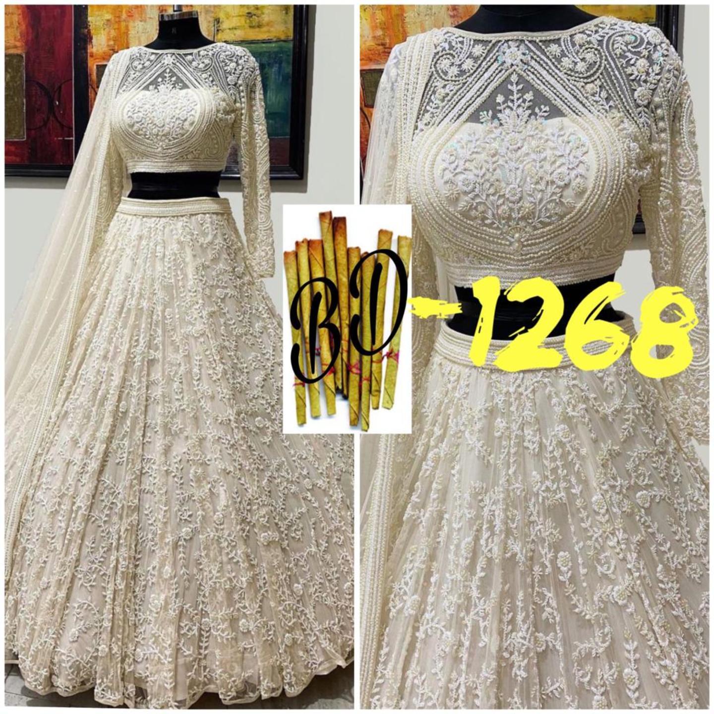 Georgette Lehenga