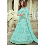 Embroidered Georgette Lehenga Choli