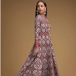 Designer Gown On Tafeta silk 