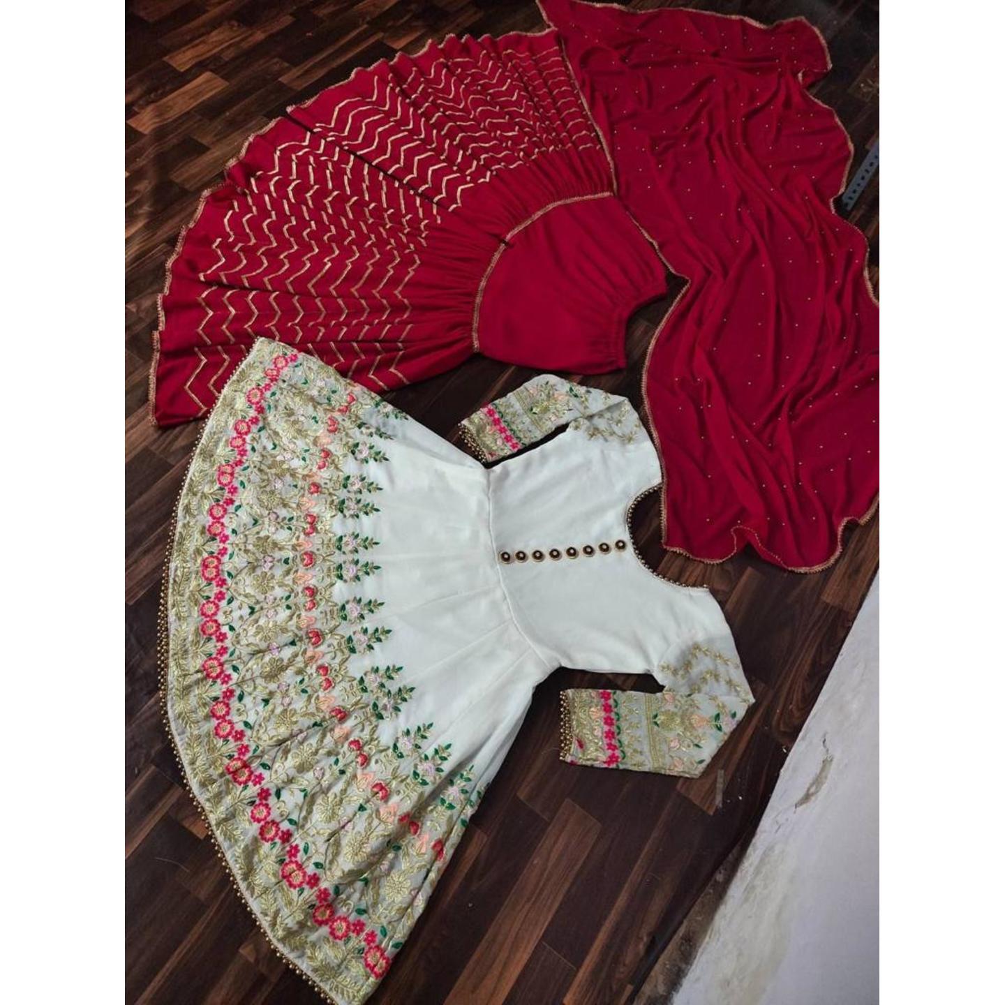 Heavy Sharara palazzo set