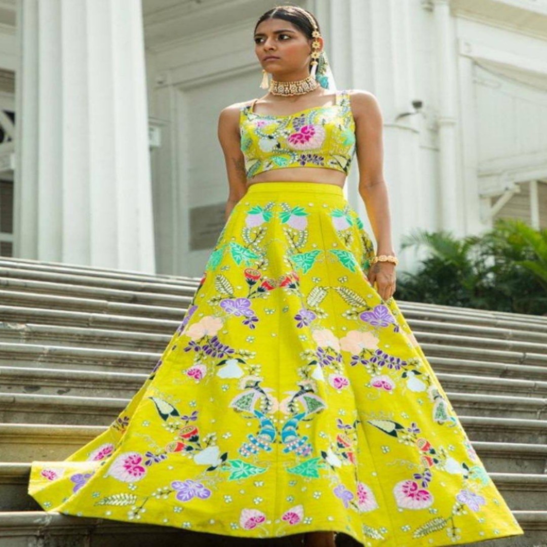 LAUNCHING MOST DEMANDING LEHENGA WITH CANCAN AND CANVAS PATTA