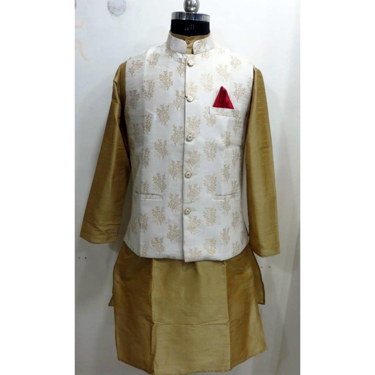 Designer ModiNehru Jacket with kurta pajama