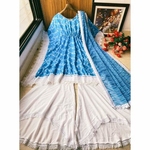 Kaftan Top sharara set