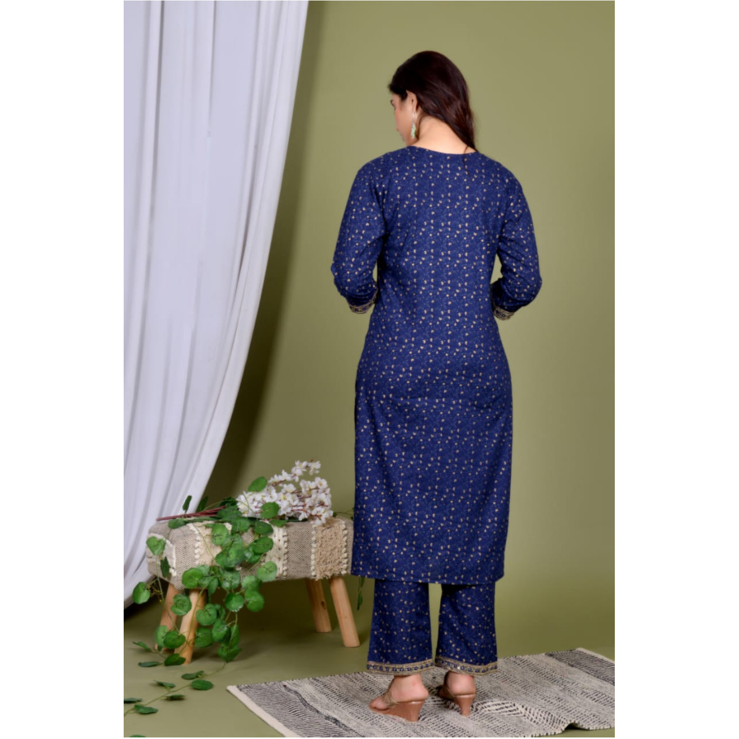 STYLISH RAYON KURTI SET