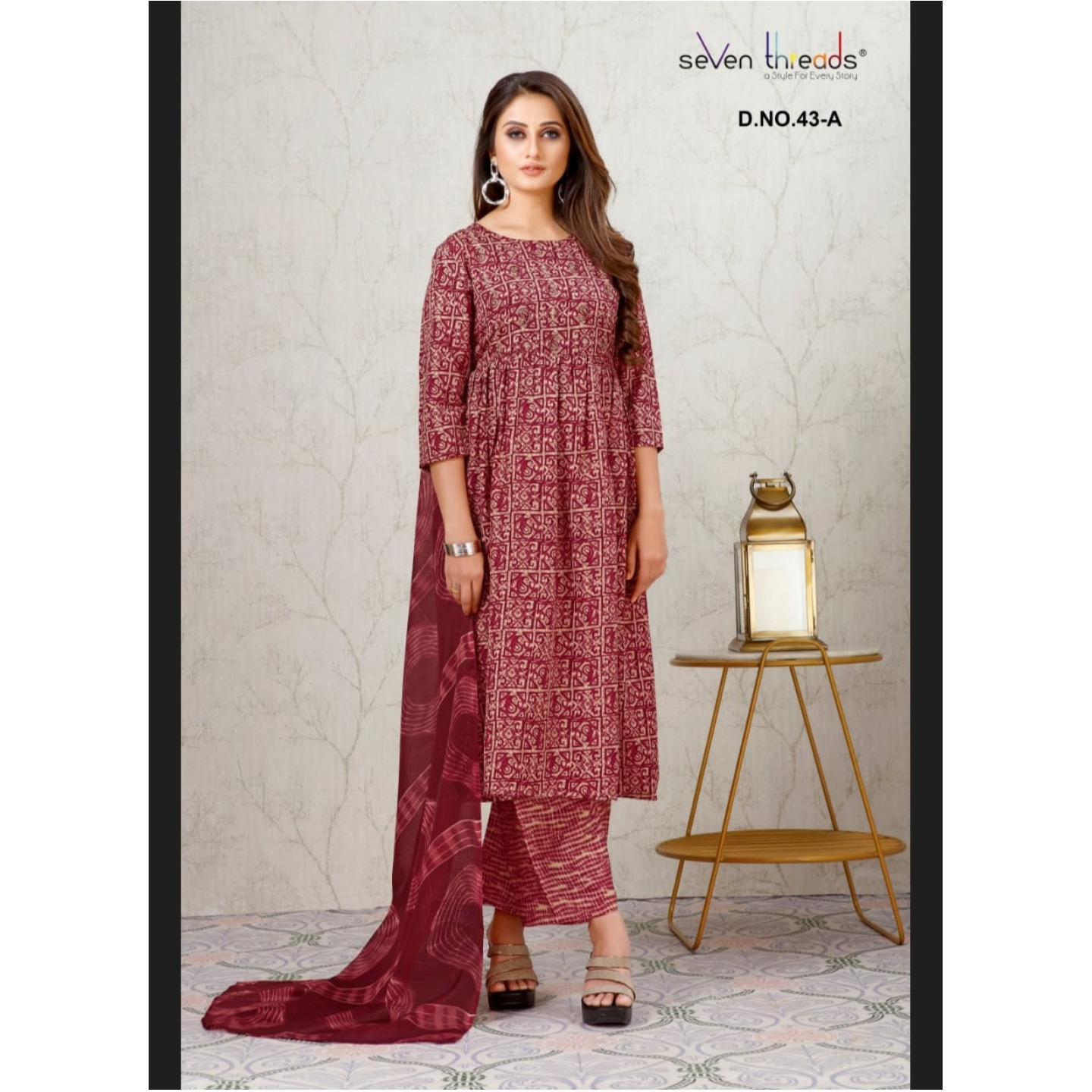 NAIRA CUT KURTI SET