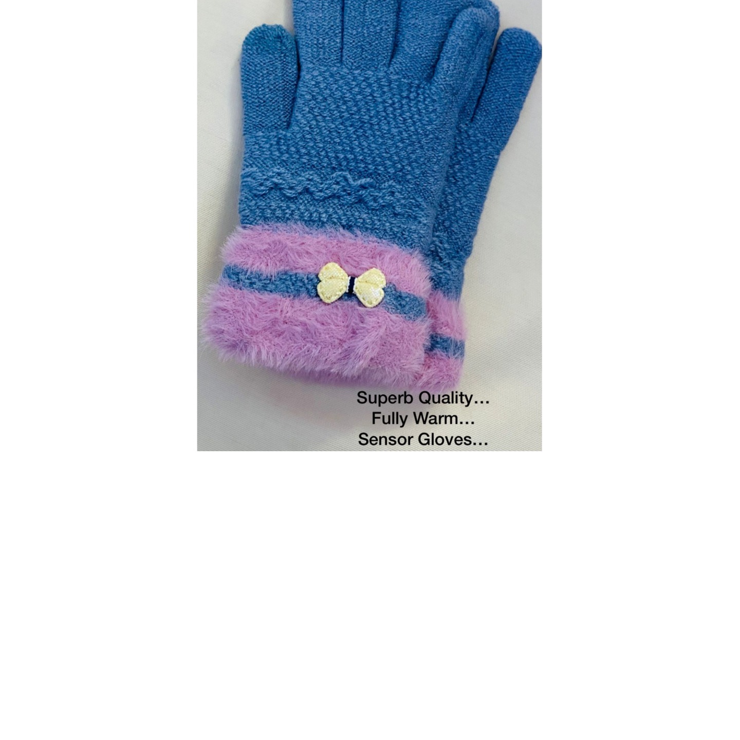 Warm sensor gloves 