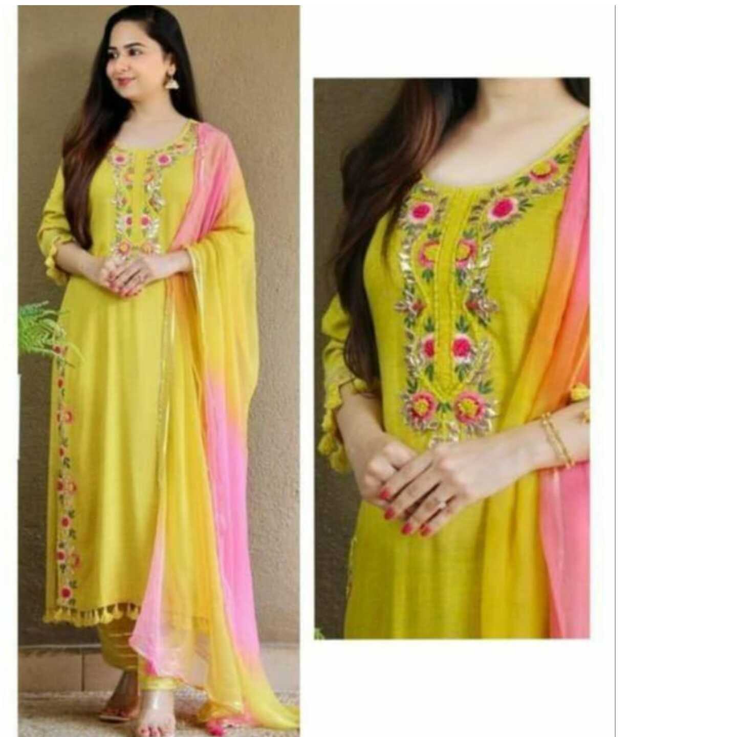 3 Pc kurti Set