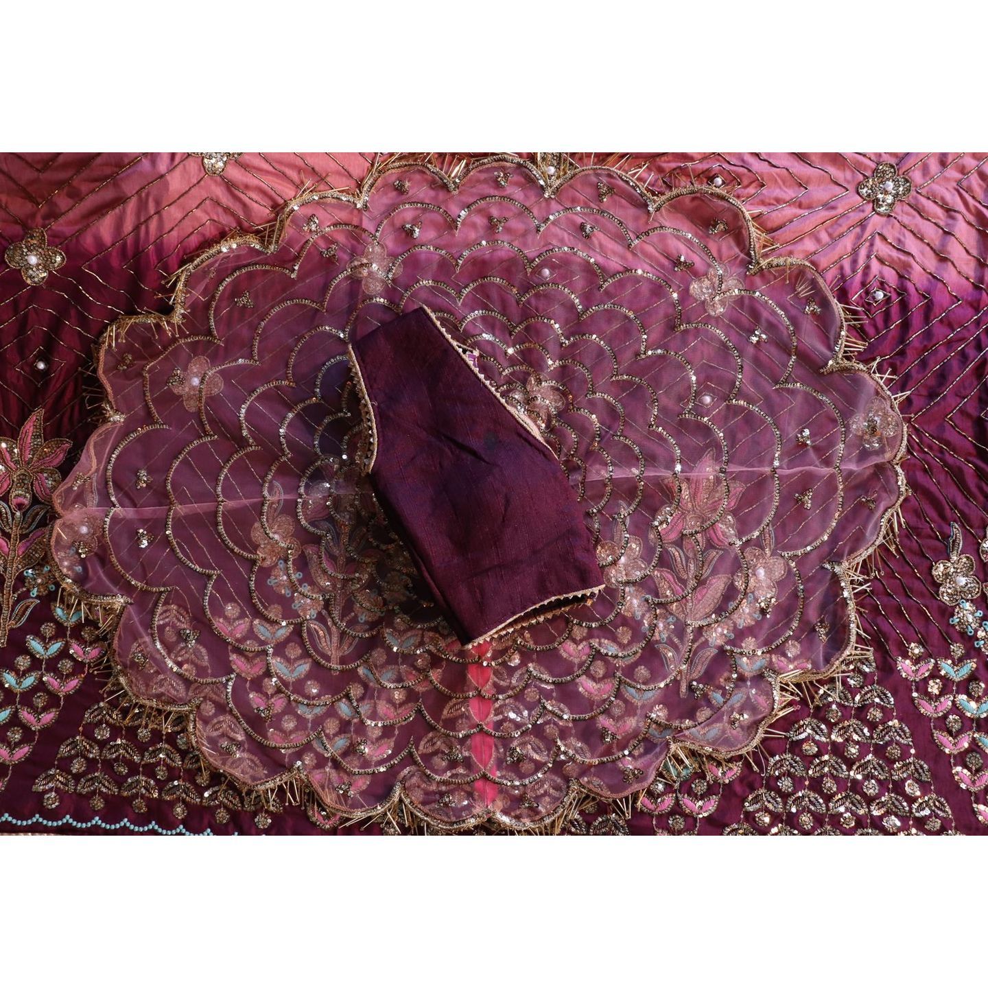 Handwork Saree