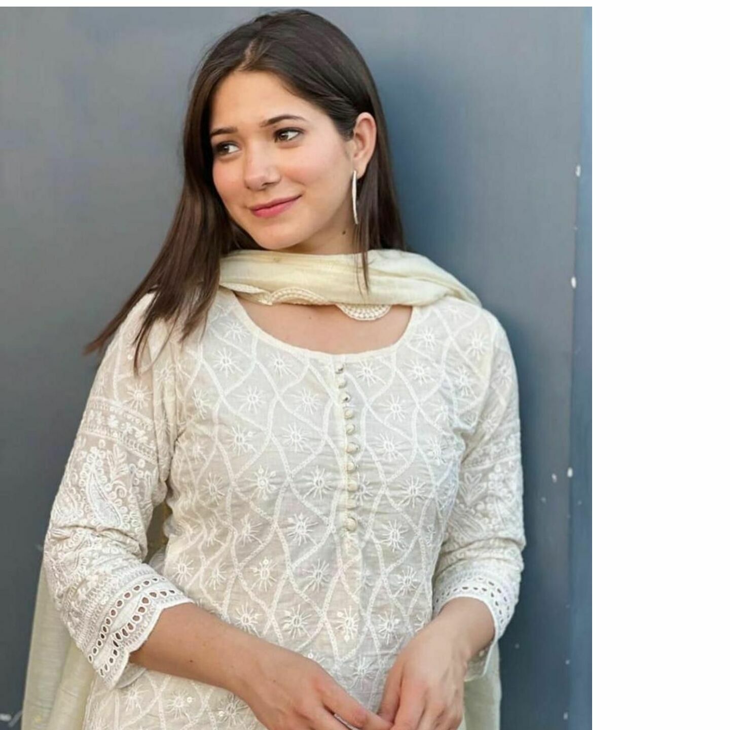 kurti Afghan set