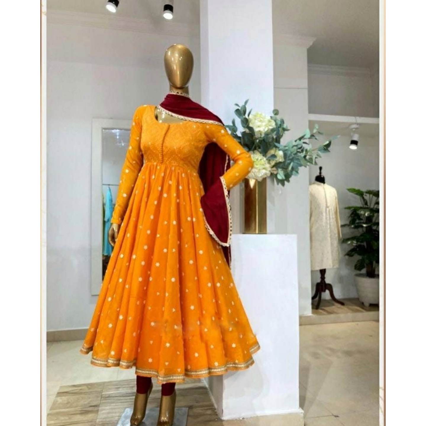Anarkali Gown