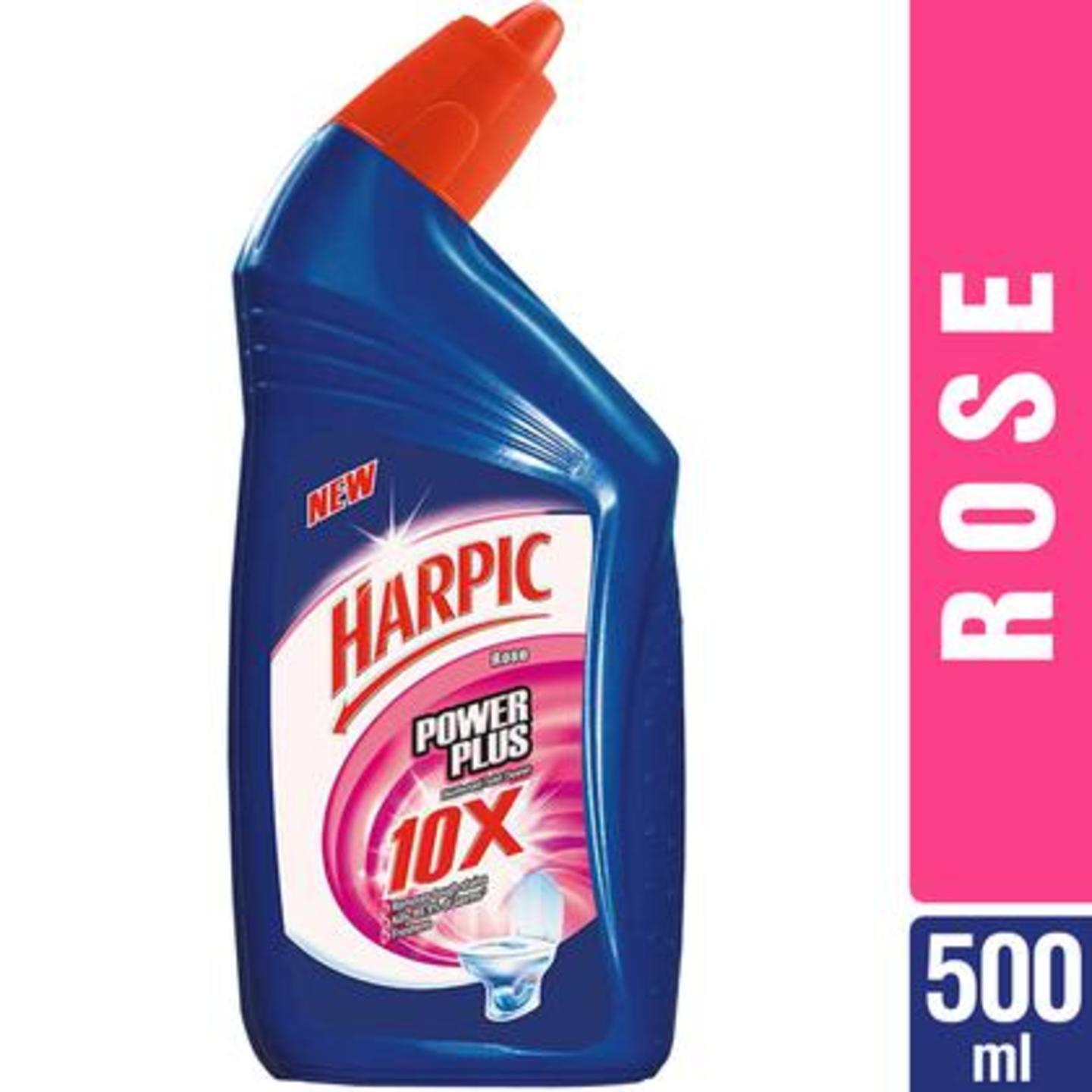 Harpic Power Plus Rose Disinfectant Toilet Cleaner 500 ml