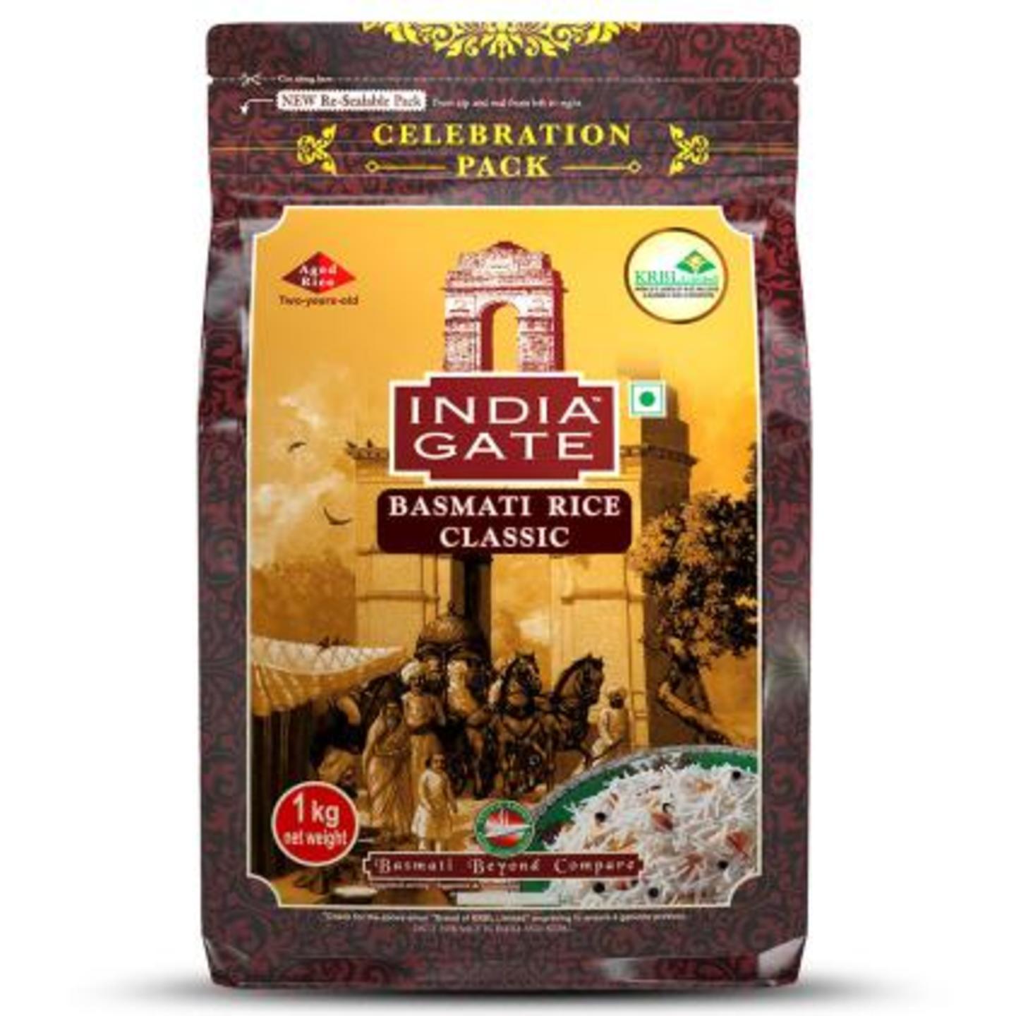 India Gate Classic Basmati Rice 1 kg