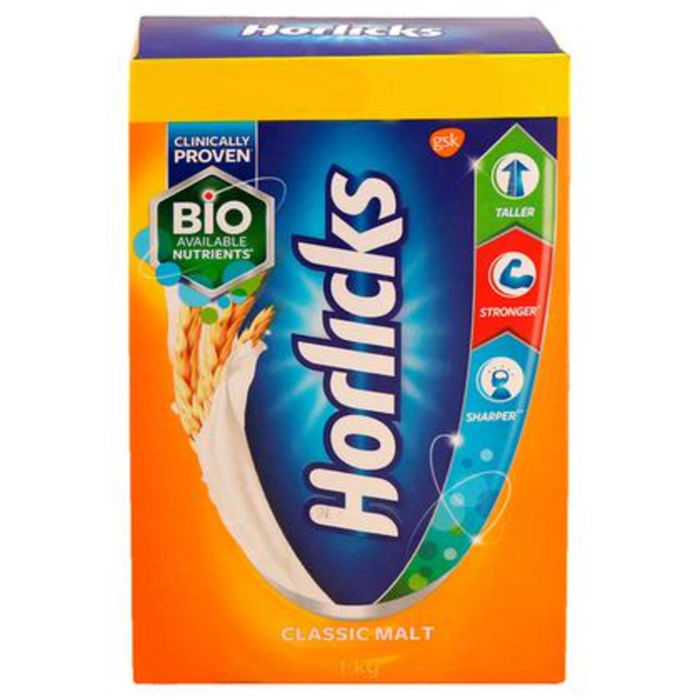 Horlicks Classic Malt Health Drink Powder 1 kg