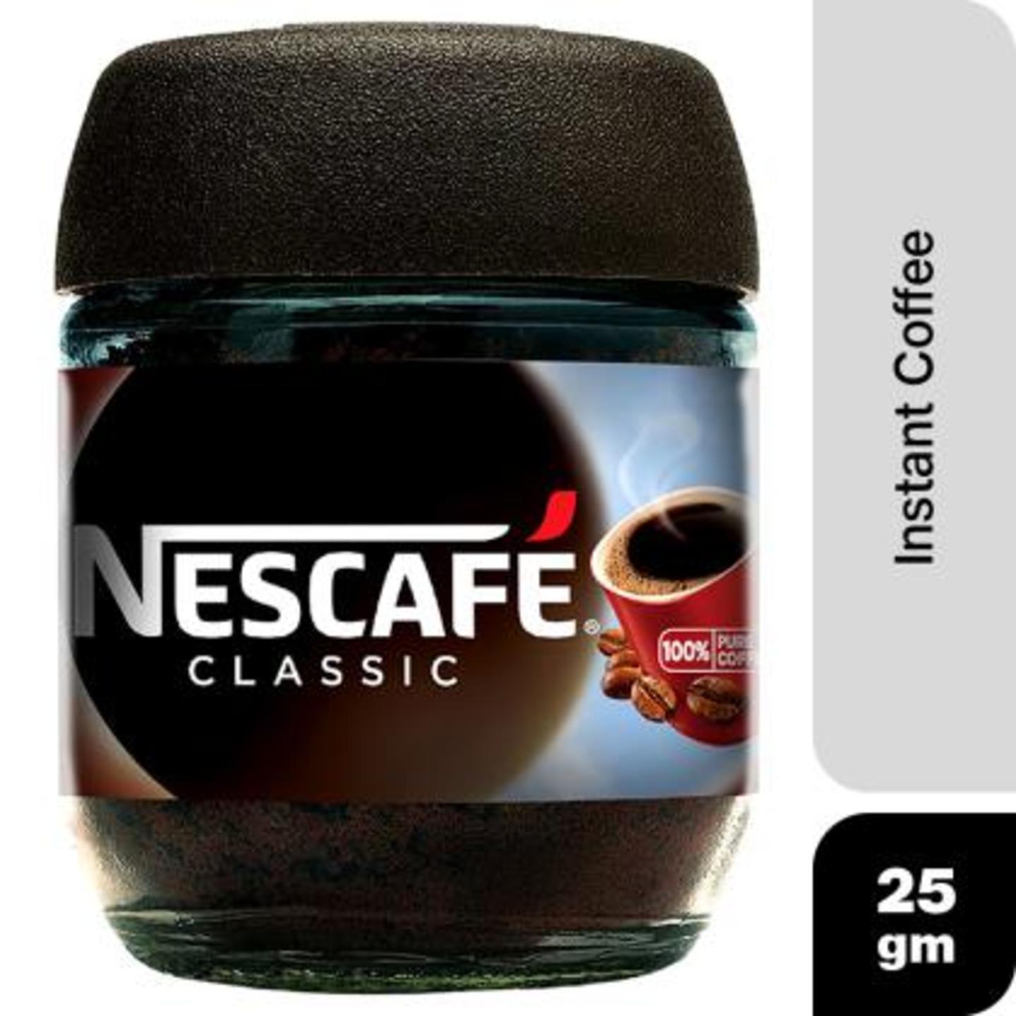 Nescafe Classic Instant Coffee Powder 25 g