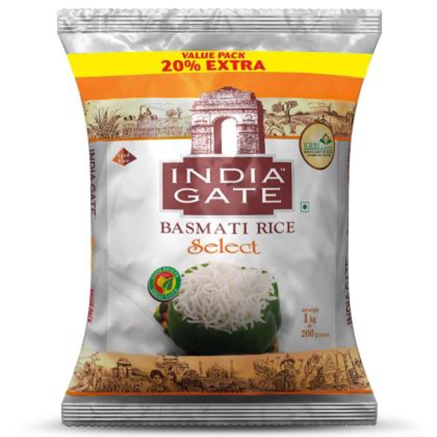 India Gate Select Basmati Rice 1 kg