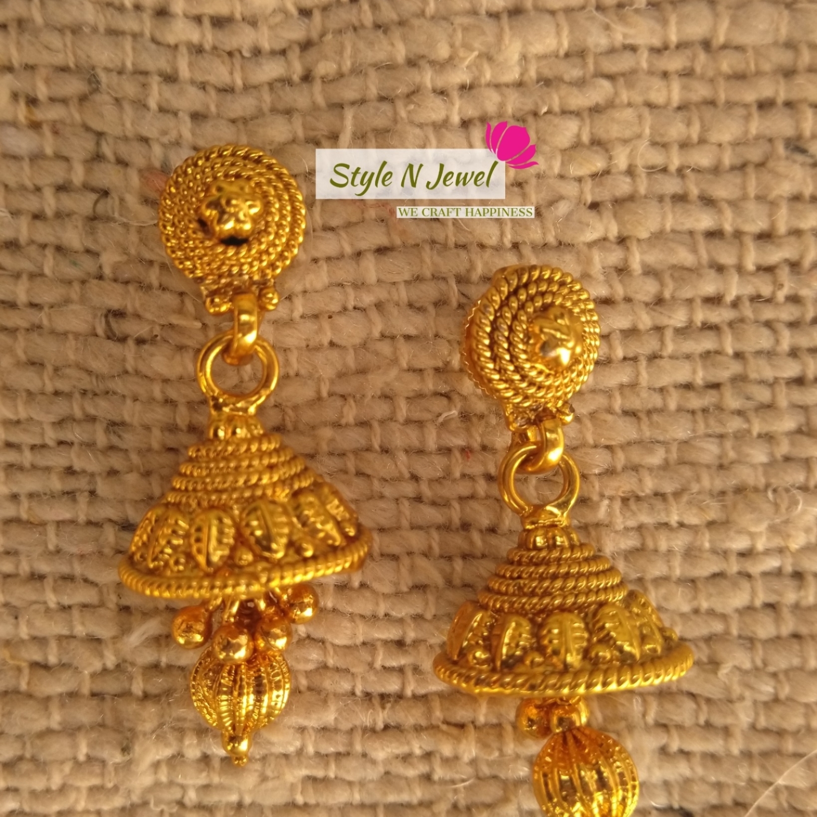 Gold Plated Imitation Jhumka