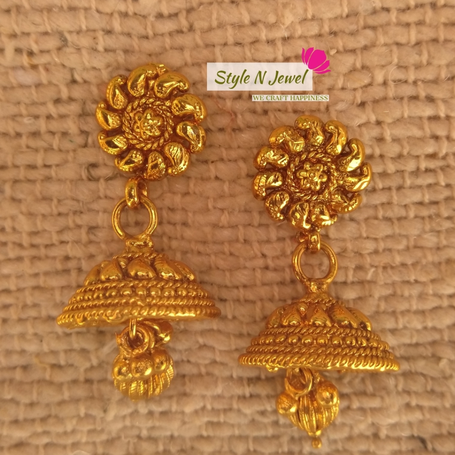 Gold Plated Imitation Jhumka