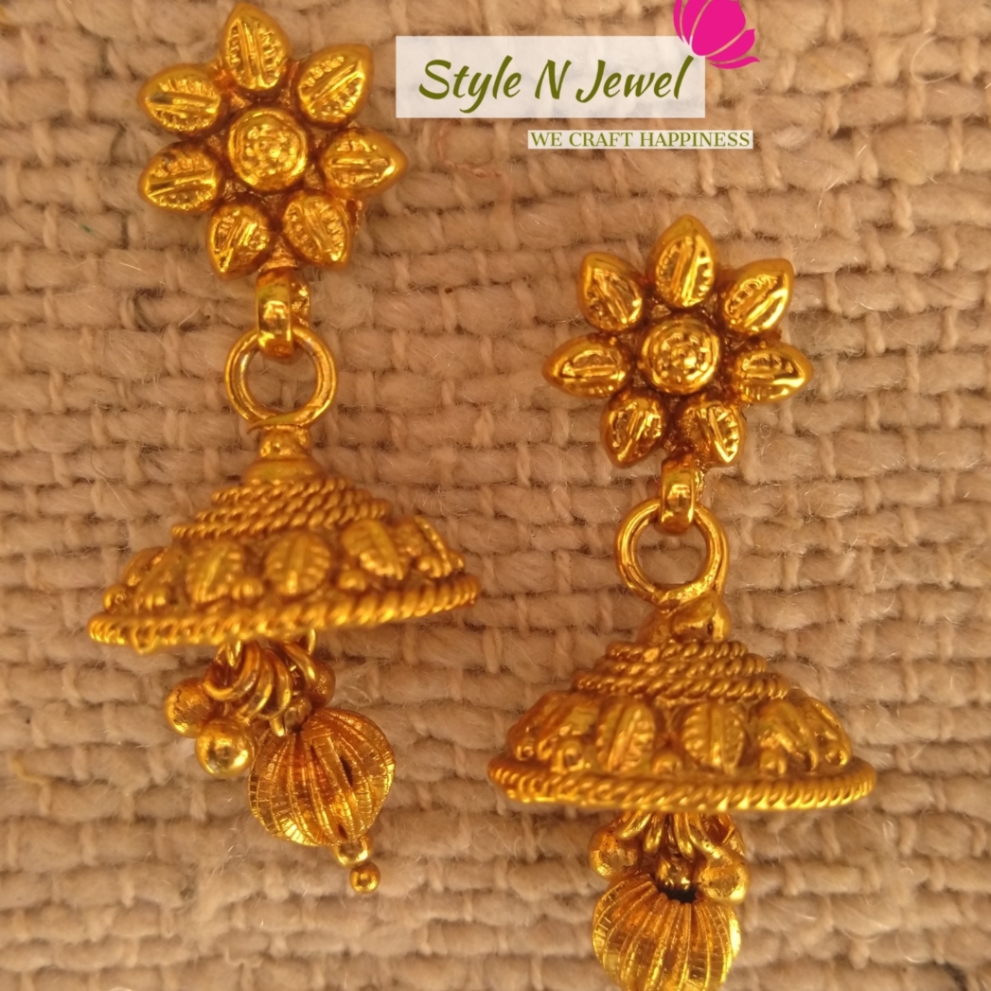 Gold Plated Imitation Jhumka