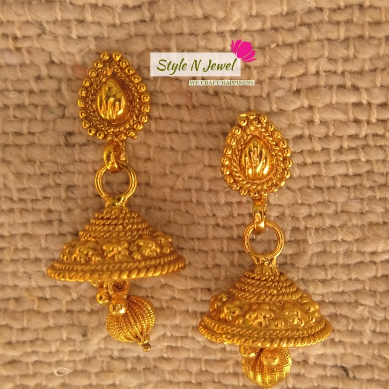 Gold Plated Imitation Jhumka