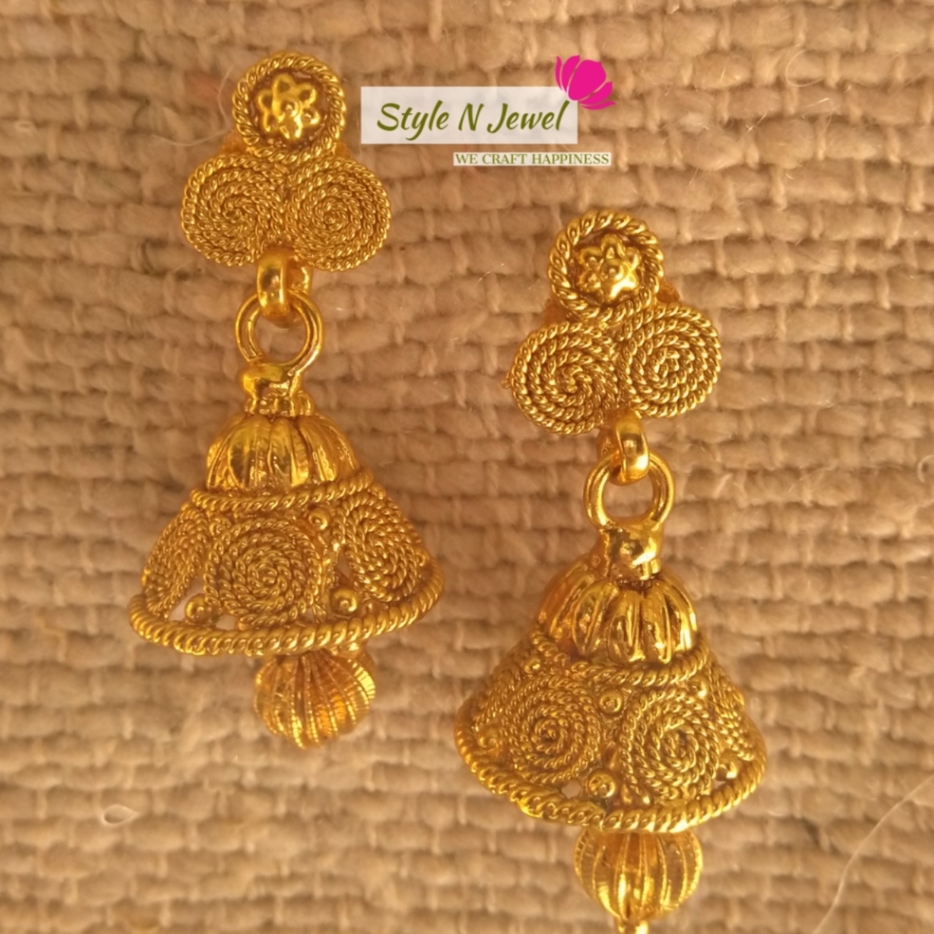 Gold Plated Imitation Jhumka