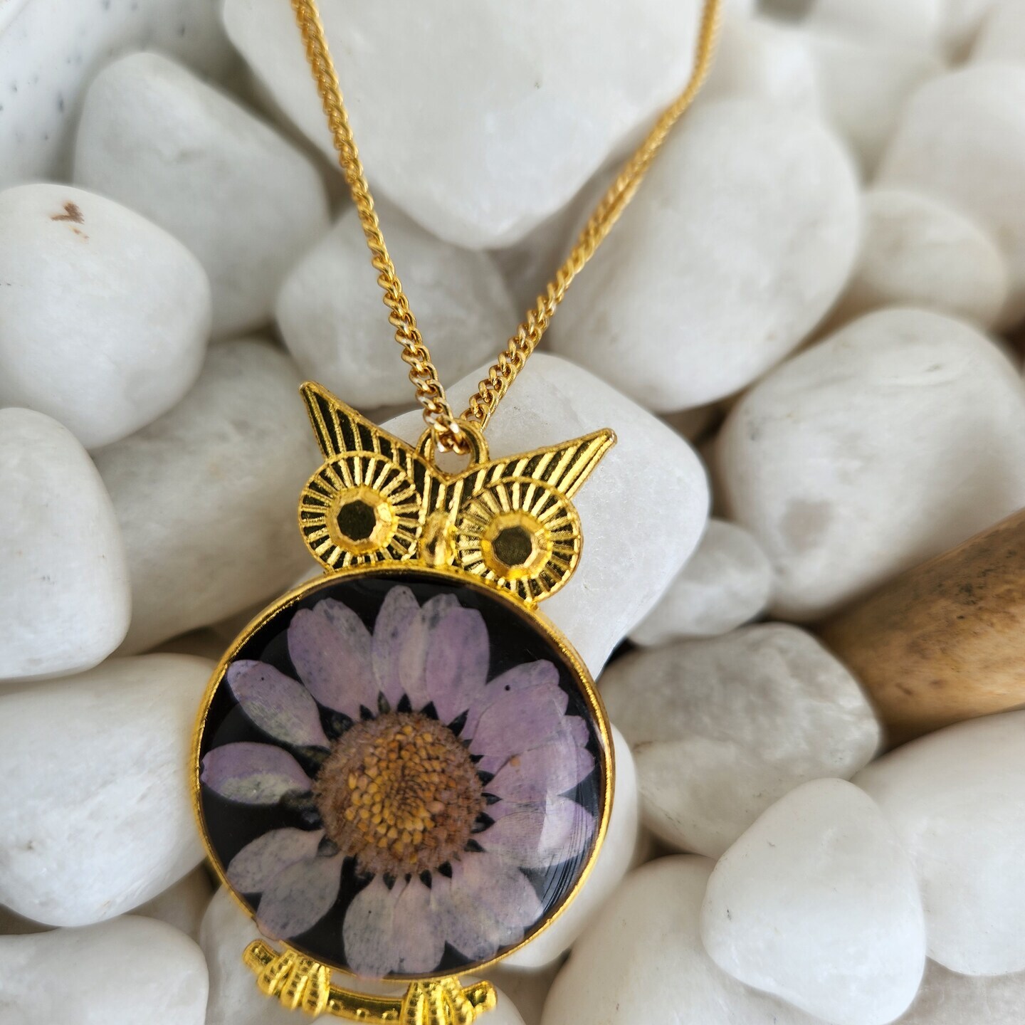 Handcrafted Real Dried Flower Necklace