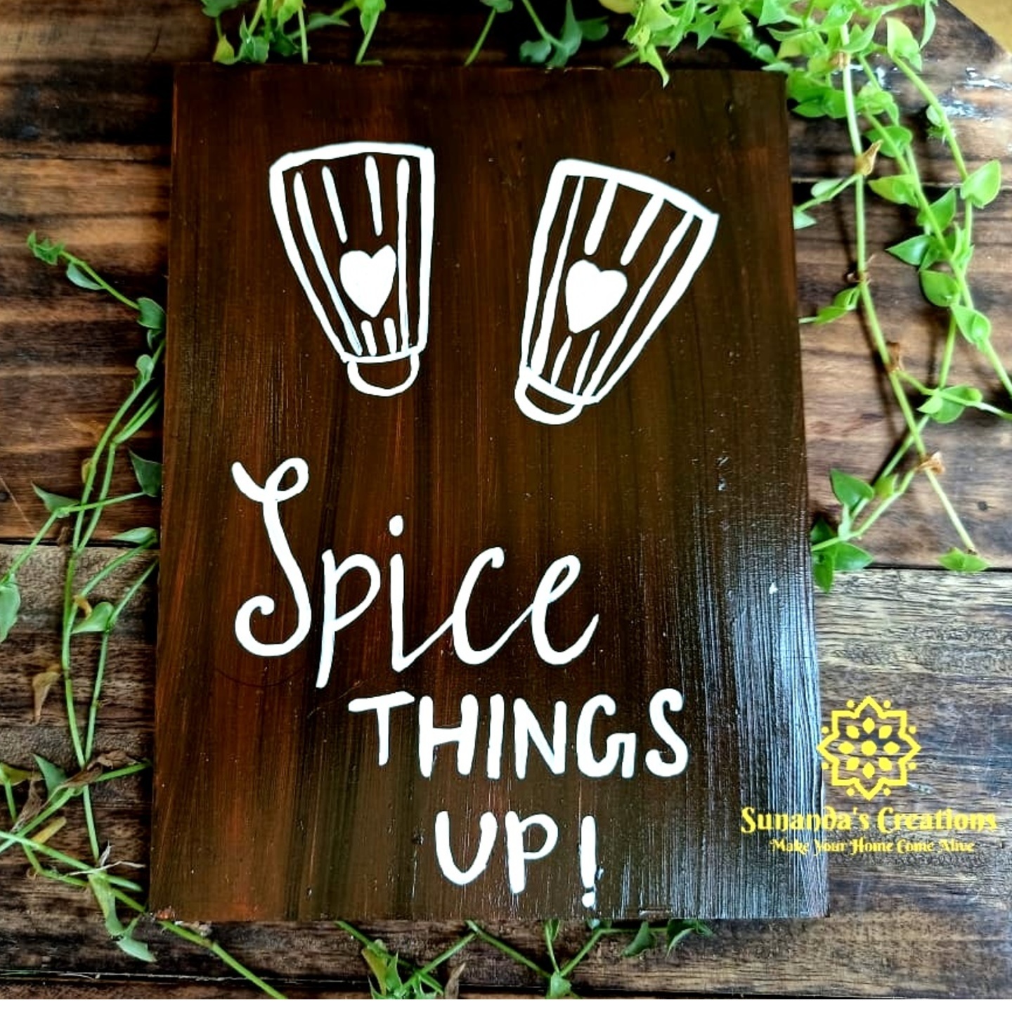 Spice Things UpHand Painted quirky decor