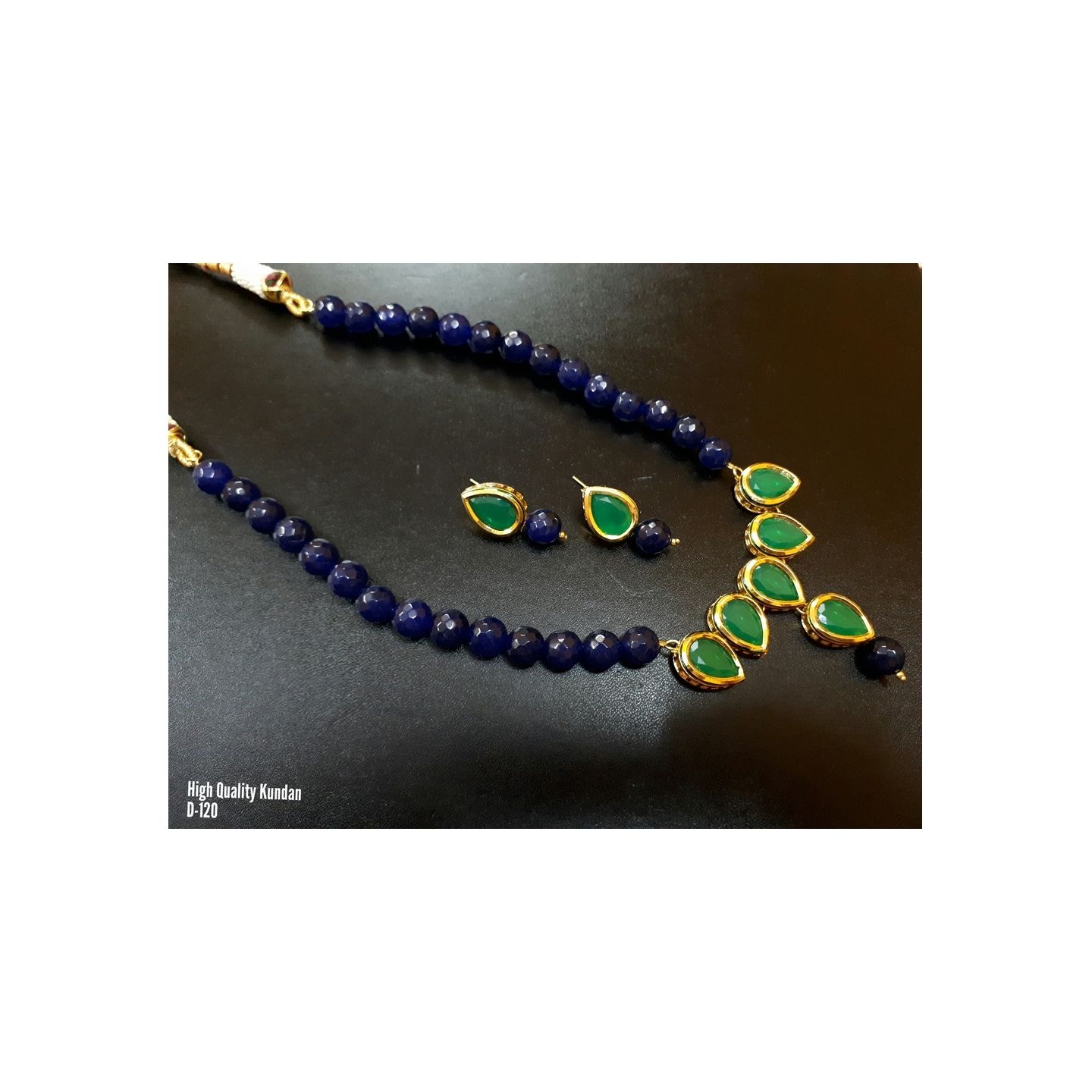 High Quality Kundan Necklace Set With Earring