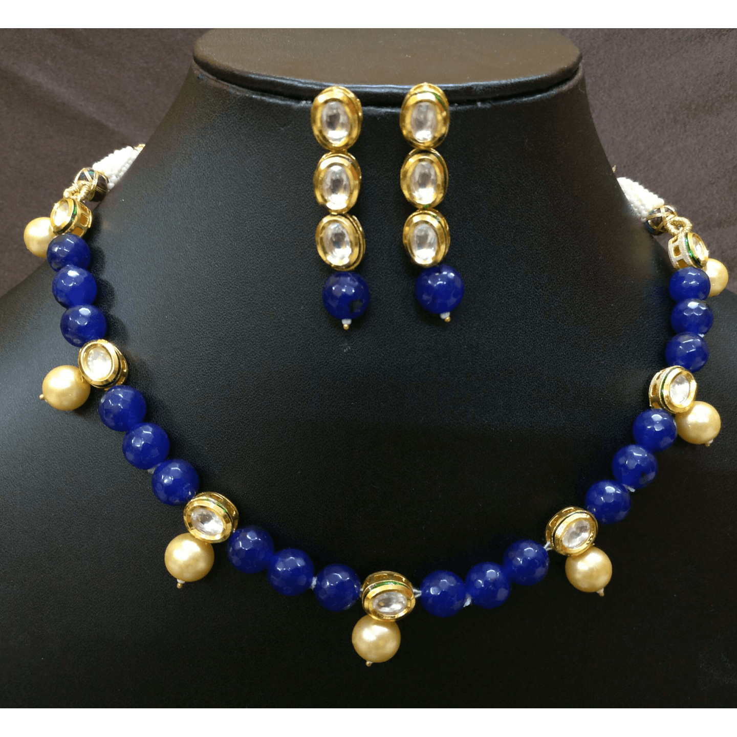 Kundan Necklace Set With Earring