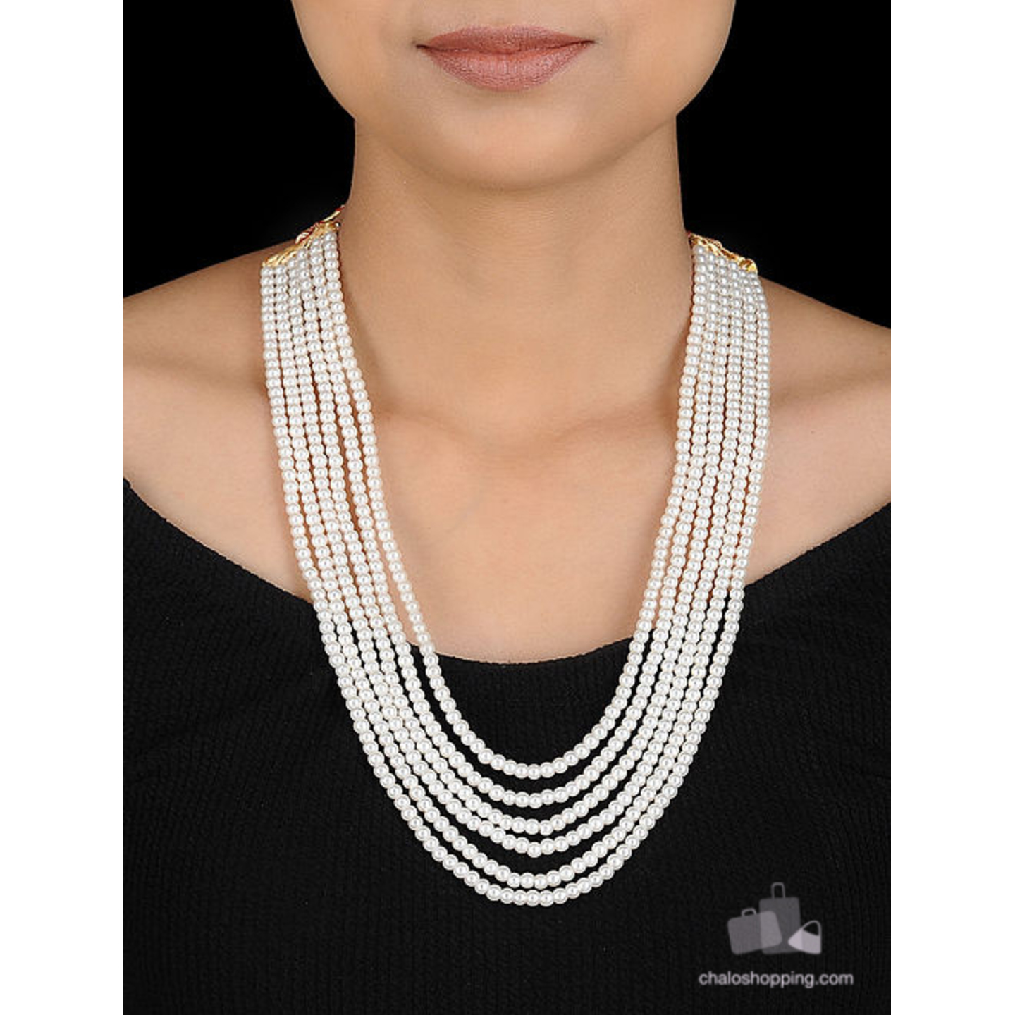 Multi Layer High Quality Pearl Necklace
