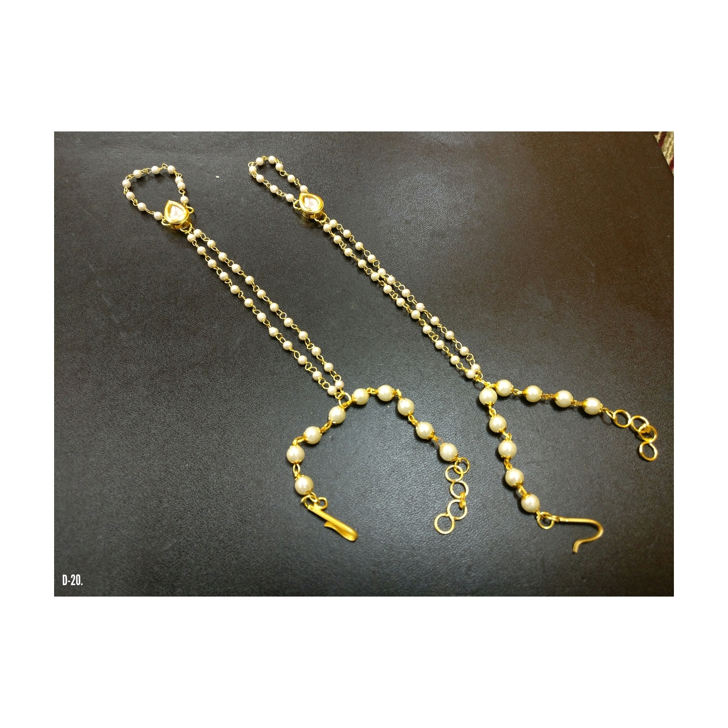 High Quality Kundan Bracelet Pair 051