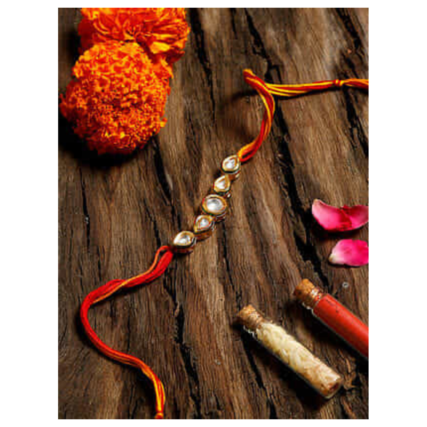 Kundan Hand Bracelet 01