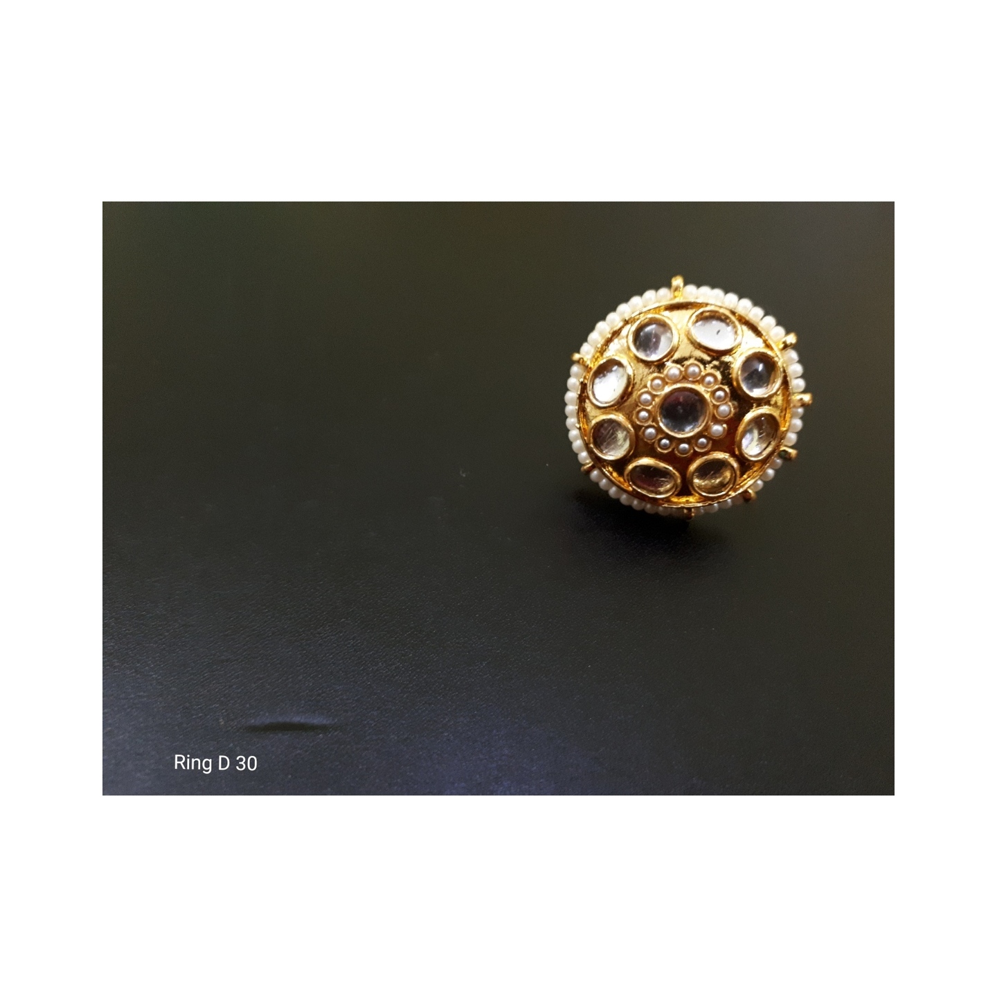 Kundan Ring 010