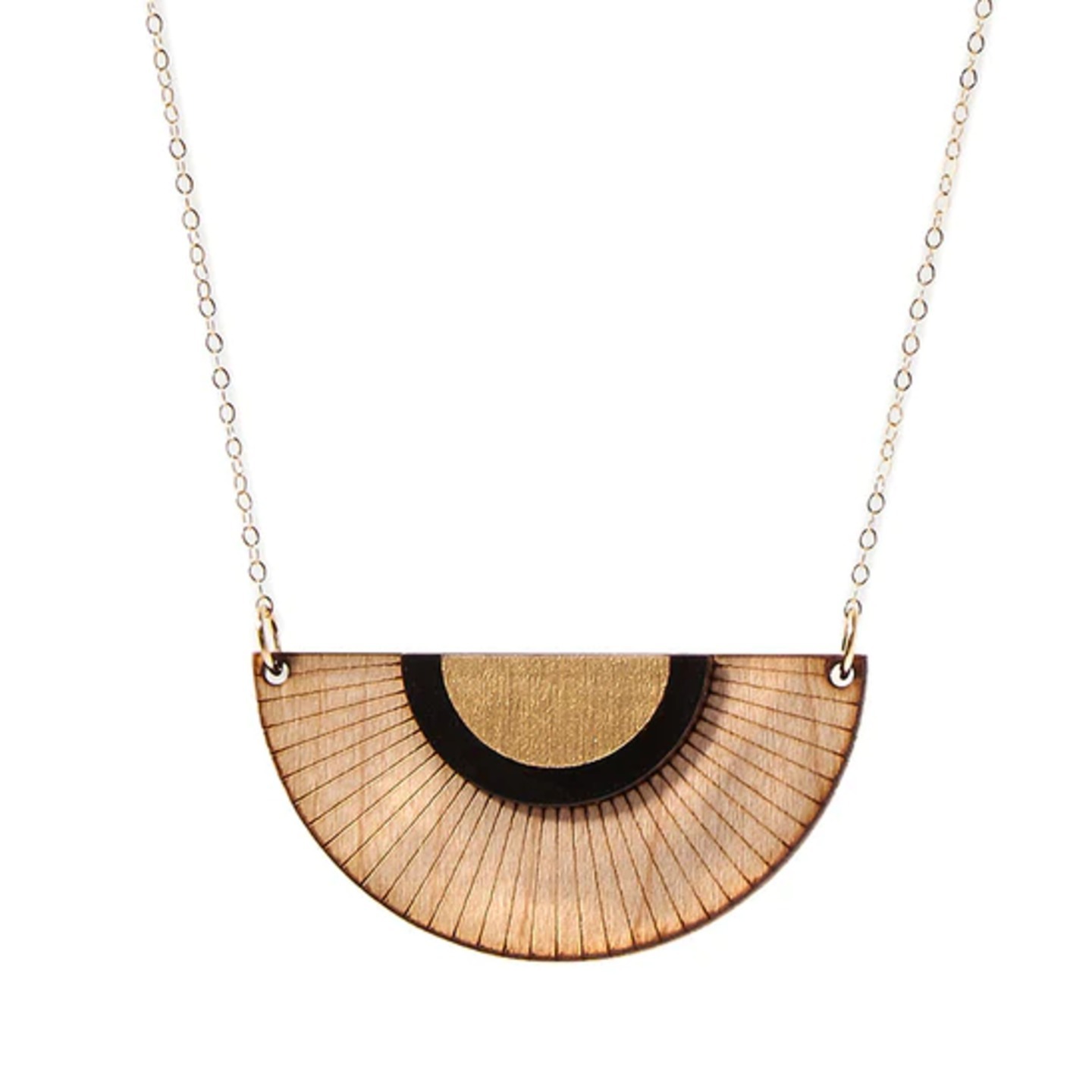 Wooden Necklace 041