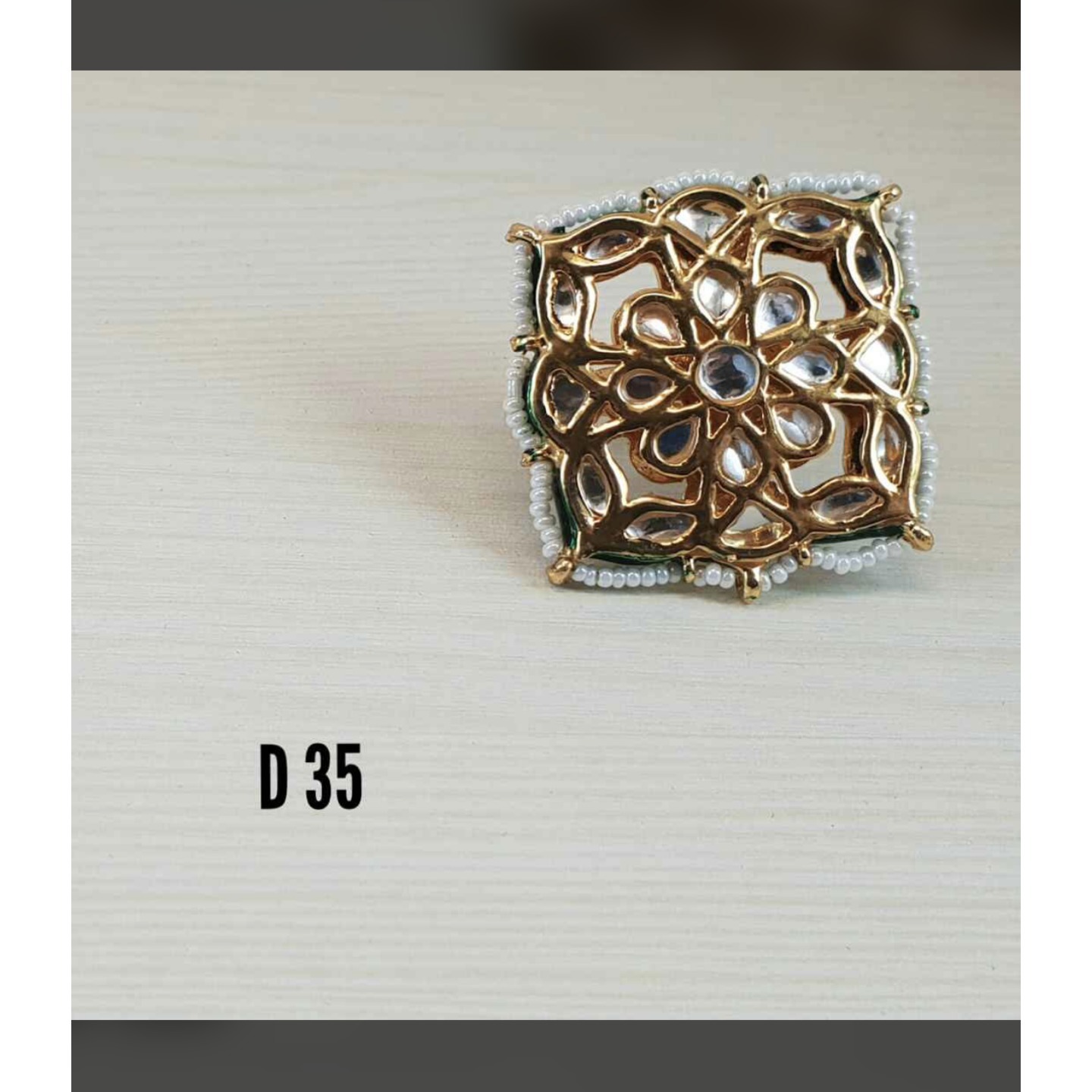 Kundan Ring