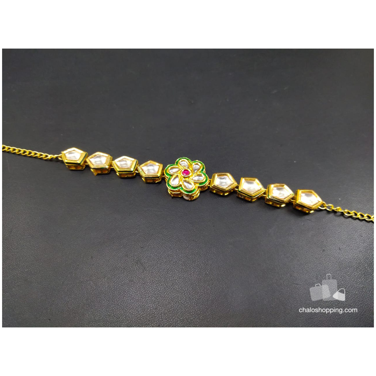 High Quality Kundan Bracelet