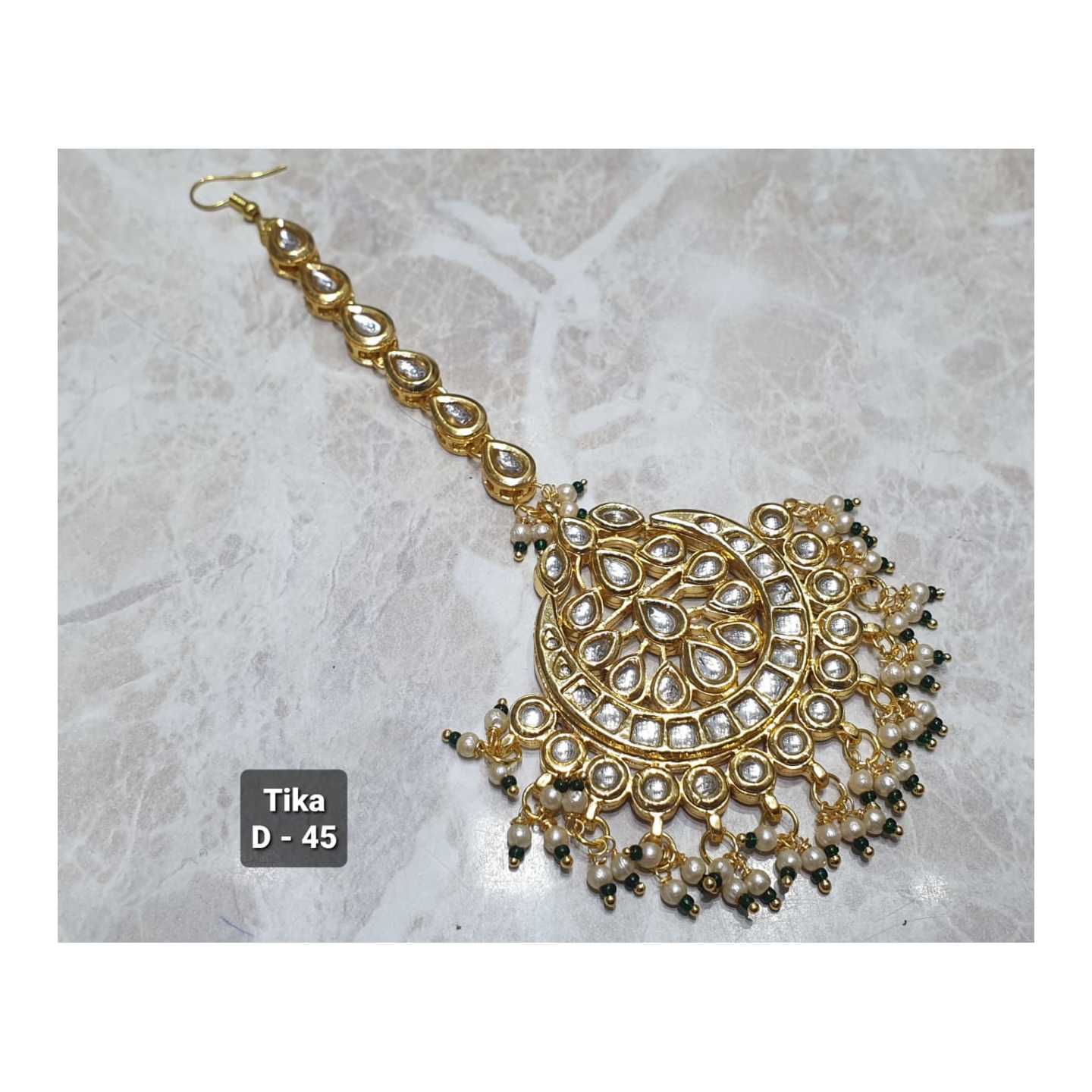 High Quality Kundan Tikka