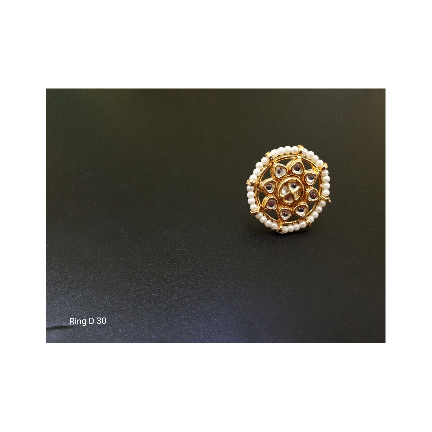 Kundan Ring 012