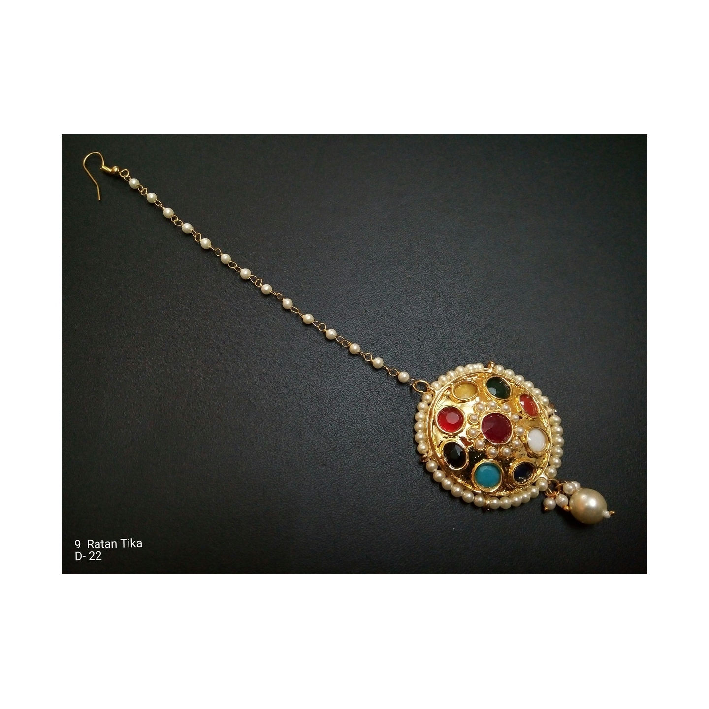 Kundan NavRatan Tikka 019