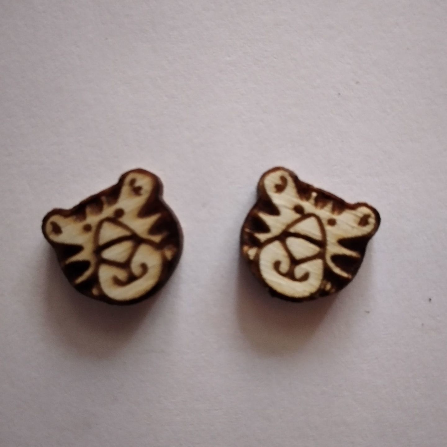 Wooden Earring 0208