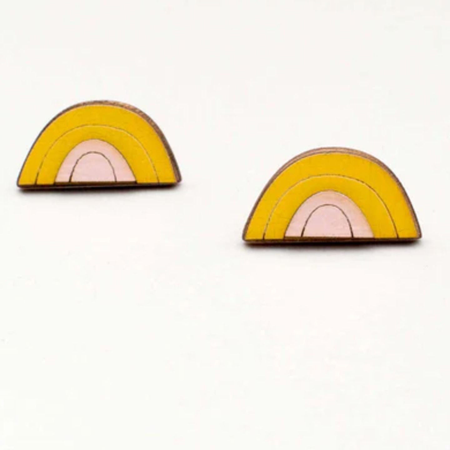 Wooden Earring 089