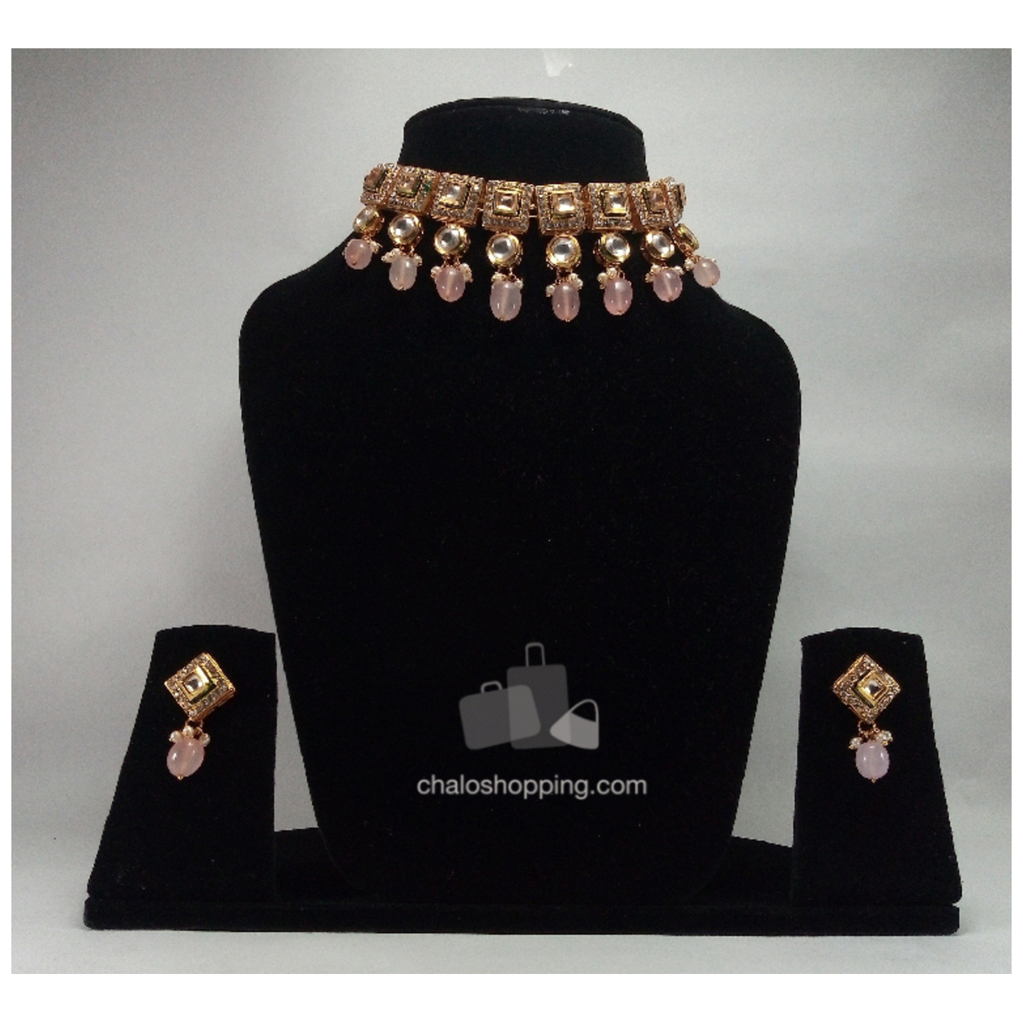 Kundan Inspired Choker Necklace