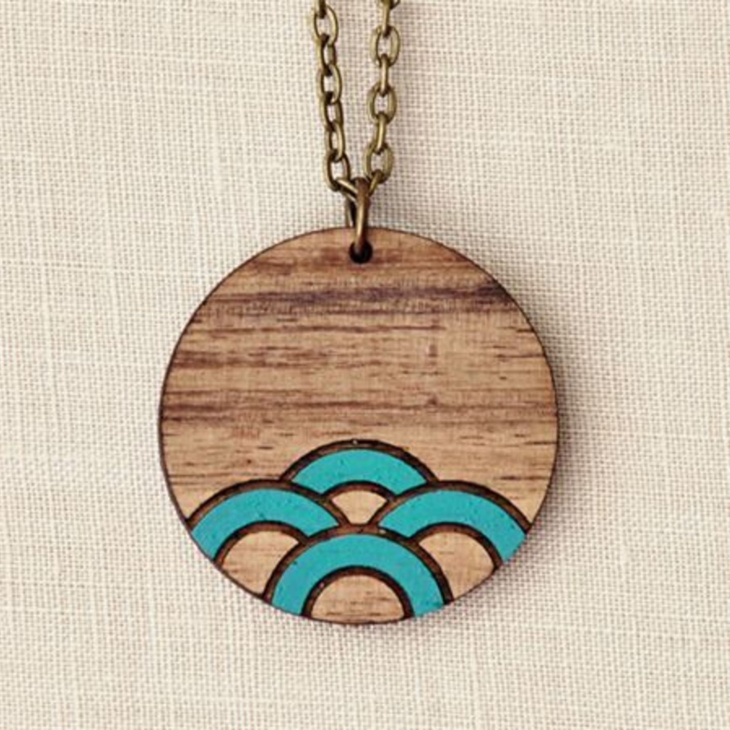 Wooden Necklace 022