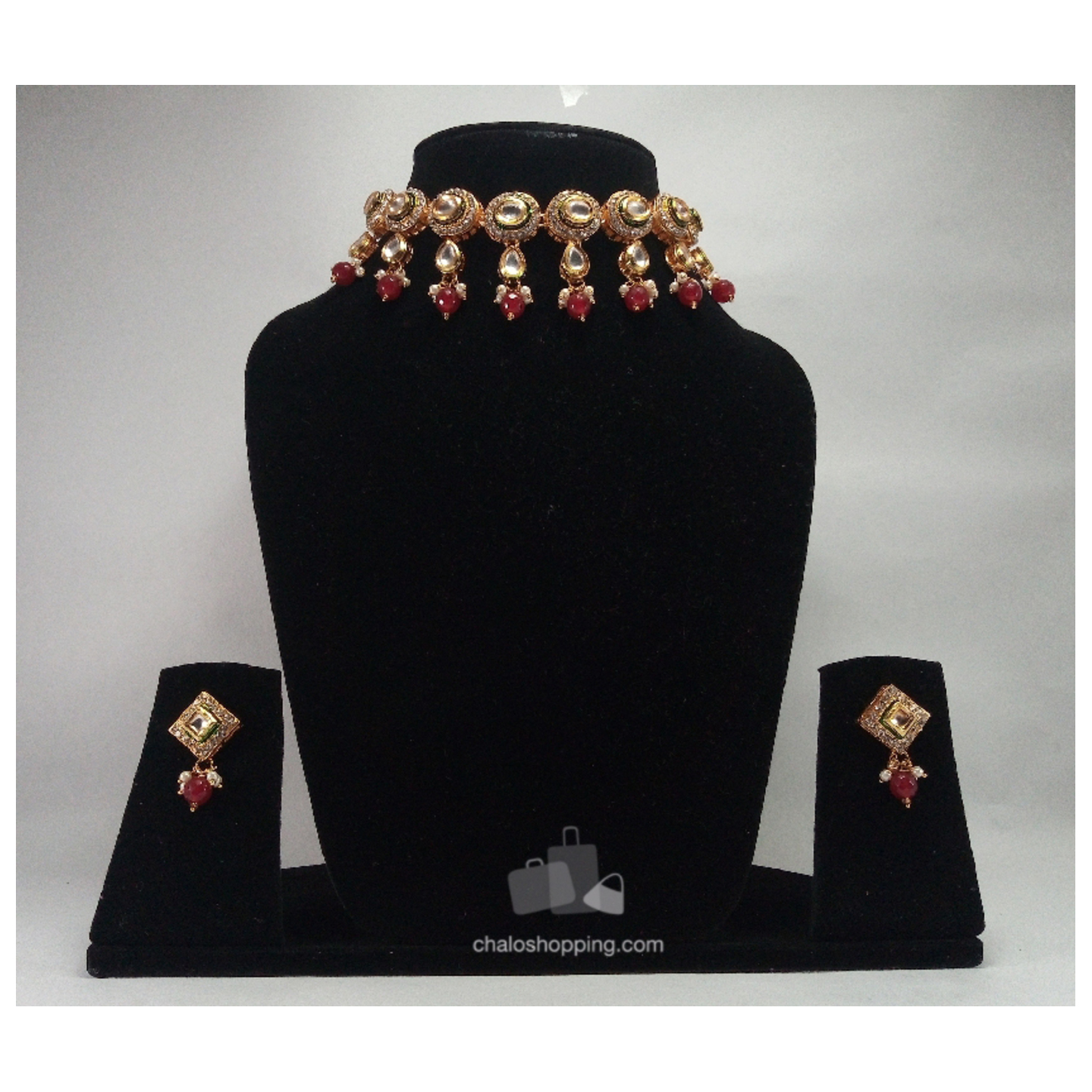 Kundan Inspired Choker Necklace
