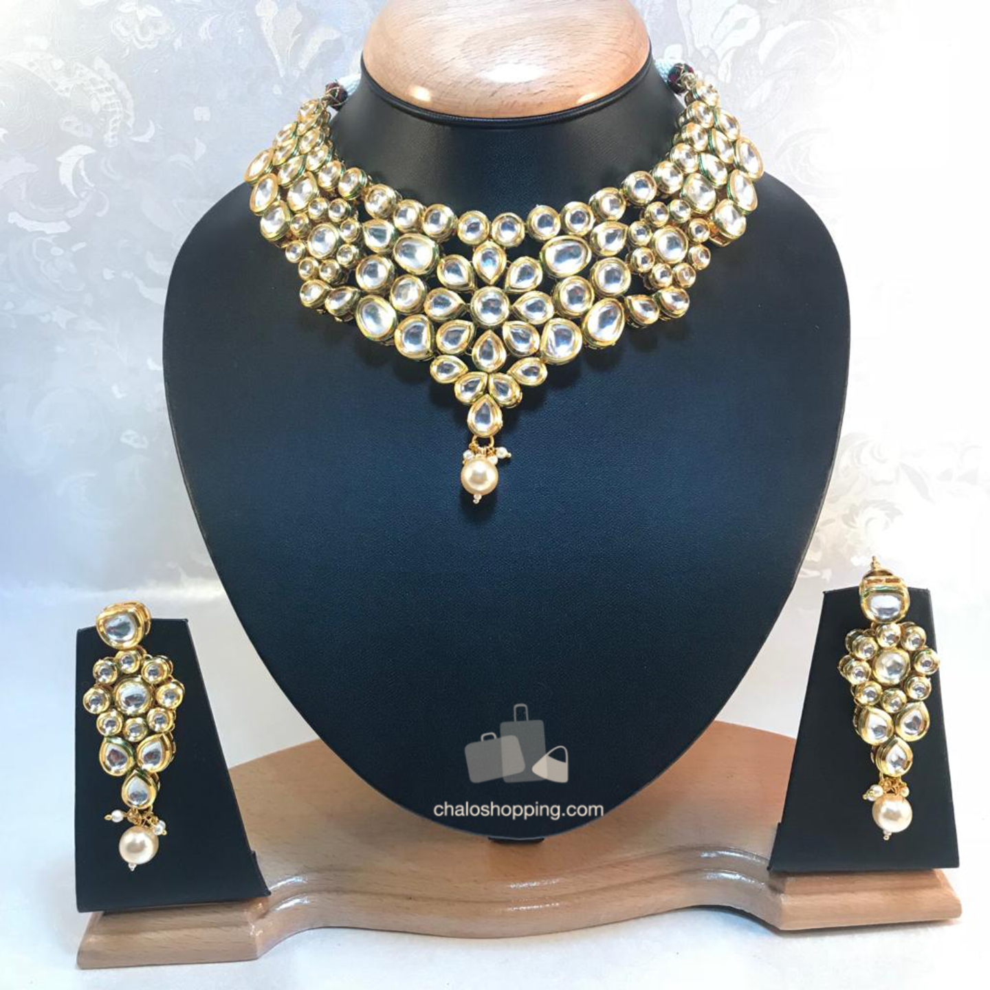 Kundan Inspired High Quality Necklace Set